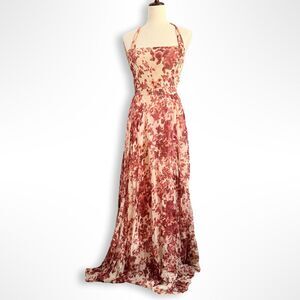 winter kate floral maxi dress Kate and Lily Black, White & Yellow Floral Print Sheer Long Sleeve Maxi  Dress